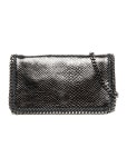 Stella McCartney Vegetarian Leather Shoulder Bag - Grey Shoulder Bags, Handbags - STL325004 | The RealReal