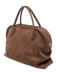 The Row Nubuck Agnes 12 - Brown Handle Bags, Handbags - THR210139 | The RealReal