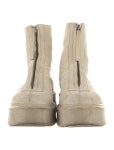 The Row Zipped 1 Leather Boots - Neutrals Boots, Shoes - THR210152 | The RealReal