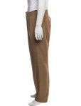 The Row Silk Dress Pants - Brown Pants, Clothing - THR210162 | The RealReal