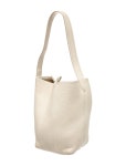 The Row Leather N/S Park Tote Small - White Bucket Bags, Handbags - THR210165 | The RealReal