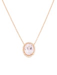 Tiffany & Co. 18K Kunzite & Diamond Pendant Necklace - Pink Pendant Necklace, Necklaces - TIF136480 | The RealReal 18K Kunzite... 