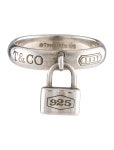 Tiffany & Co. 1837 Lock Charm Ring - Cocktail Ring, Rings - TIF185001 | The RealReal