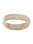 Tiffany & Co. Somerset Mesh Bracelet - Sterling Silver Link, Bracelets - TIF304114 | The RealReal Somerset Mesh Bracelet