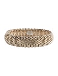 Somerset Mesh Bracelet Bangle - Sterling Silver Bangle, Bracelets - TIF304005 | The RealReal Somerset Mesh Bracelet Bangle