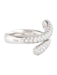 Tiffany & Co. Platinum Diamond Teardrop Ring - Band, Rings - TIF370088 | The RealReal