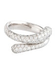 Tiffany & Co. Platinum Diamond Teardrop Ring - Band, Rings - TIF370088 | The RealReal