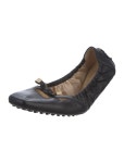 Fur Deluxe Shearling Flats - Black Flats, Shoes - WFDUE20150 | The RealReal Shearling Flats