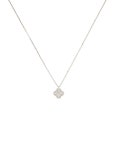 Necklace 14K Diamond Pendant Necklace - 14K White Gold Pendant Necklace, Necklaces - NECKL102318 | The RealReal 14K Diamond... 