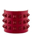 Valentino Wide Rockstud Bracelet - Gold-Tone Metal Wrap, Bracelets - VAL315002 | The RealReal Wide Rockstud Bracelet