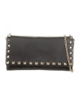 Valentino Leather Studded Crossbody Bag - Black Crossbody Bags, Handbags - VAL350040 | The RealReal Leather Studded Crossbody Bag