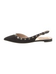 Khaite Mesh Crystal Embellishments Ballet Flats - Black Flats, Shoes - KHAIT72542 | The RealReal Mesh Crystal Embellishments... 
