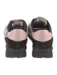 Valentino Suede Printed Sneakers - Grey Sneakers, Shoes - VAL550026 | The RealReal