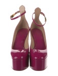 Valentino Patent Leather Pumps - Pink Pumps, Shoes - VAL550040 | The RealReal