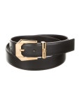 Versace Medusa Insignia Leather Belt - Black Belts, Accessories - VES230037 | The RealReal