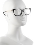 Versace Square Eyeglasses - Black Eyeglasses, Accessories - VES230044 | The RealReal