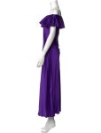 Max Mara Off-The-Shoulder Knee-Length Dress - Purple Dresses, Clothing - MMA150050 | The RealReal Off-The-Shoulder Knee-Length Dress