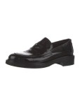 Manolo Blahnik Leather Loafers - Blue Flats, Shoes - MOO306014 | The RealReal Leather Loafers