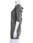 Prada Bateau Neckline Sweater - Grey Knitwear, Clothing - PRA859014 | The RealReal Bateau Neckline Sweater
