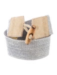 Chanel Interlocking CC Logo Suede Belt - Black Belts, Accessories - CHA836007 | The RealReal Interlocking CC Logo Suede Belt