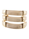 Gucci Multicolor Crystal Cuff - Gold-Tone Metal Cuff, Bracelets - GUC702006 | The RealReal Multicolor Crystal Cuff