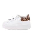 Ash Leather Animal Print Sneakers - Shoes -          WAB21717 | The RealReal Leather Animal Print Sneakers