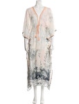 St. John Printed Cover-Up - Yellow Swimwear, Clothing - STJ300067 | The RealReal Printed Cover-Up