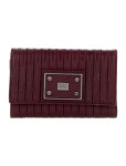 Gucci 350056 Double G Logo Continental Wallet - Red Wallets... GUC1499638 | The RealReal 350056 Double G Logo Continental Wallet