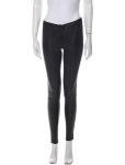 Alice + Olivia Leather Skinny Leg Pants - Black, 7 Rise Pants, Clothing - WAO460016 | The RealReal Leather Skinny Leg Pants