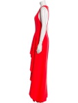 Valentino Silk Strapless Jumpsuit - Red, 14 Rise Jumpsuits and Rompers, Clothing - VAL324020 | The RealReal Silk Strapless Jumpsuit