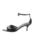 Manolo Blahnik Leather Sandals - Black Sandals, Shoes - MOO300015 | The RealReal Leather Sandals