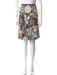 Diane von Furstenberg Vintage Knee-Length Skirt - Brown Skirts, Clothing - WDI500115 | The RealReal Vintage Knee-Length Skirt