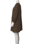 Diane von Furstenberg Printed Knee-Length Dress - Black Dresses, Clothing - WDI470015 | The RealReal Printed Knee-Length Dress