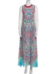 Mara Hoffman Printed Long Dress - Blue Dresses, Clothing - WHX44548 | The RealReal Printed Long Dress