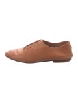 Mansur Gavriel Leather Oxfords - Brown Flats, Shoes - WGY44487 | The RealReal Leather Oxfords