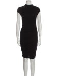 Helmut Lang Mock Neck Mini Dress - Black Dresses, Clothing - WHELM150026 | The RealReal Mock Neck Mini Dress