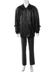 Helmut Lang Lamb Leather Bomber Jacket - Black Outerwear, Clothing - WHELM210038 | The RealReal Lamb Leather Bomber Jacket
