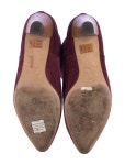 Iro Suede Boots - Burgundy Boots, Shoes - WIR189001 | The RealReal
