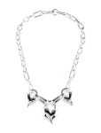 Jenny Bird Padlock Triple Heart Pendant Necklace - Pendant Necklace, Necklaces - WJEBI21971 | The RealReal