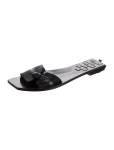 Manolo Blahnik Suede Slides - Black Sandals, Shoes - MOO304012 | The RealReal Suede Slides