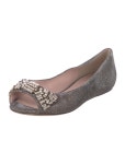 Isabel Marant Suede Crystal Embellishments Loafers - Grey Flats, Shoes - ISA170019 | The RealReal Suede Crystal Embellishments... 