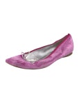 Lanvin Suede Moccasins - Purple Flats, Shoes - LAN230010 | The RealReal Suede Moccasins