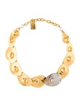 Versace Medusa Chain Necklace - Brass Chain, Necklaces - VES127962 | The RealReal Medusa Chain Necklace