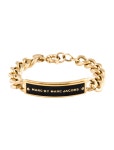 Chanel Strass Curb Link Station Bracelet - Silver-Tone Metal Link, Bracelets - CHA780194 | The RealReal Strass Curb Link Station... 