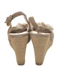 Prada Sport Suede Colorblock Pattern Espadrilles - Neutrals Sandals, Shoes - WPR150011 | The RealReal