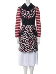 Oscar de la Renta Polka Dot Print Trench Coat - Blue Coats, Clothing - OSC210143 | The RealReal Polka Dot Print Trench Coat