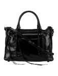 Salvatore Ferragamo Patent Leather Handle Bag - Black Handle Bags, Handbags - SAL330004 | The RealReal Patent Leather Handle Bag