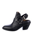 See by Chloé Leather Slingback Pumps - Black Pumps, Shoes - WSE115843 | The RealReal
