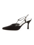 Prada Suede Slingback Pumps - Brown Pumps, Shoes - PRA839015 | The RealReal Suede Slingback Pumps