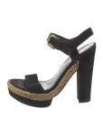Prada Suede Slingback Sandals - Black Sandals, Shoes - PRA840004 | The RealReal Suede Slingback Sandals